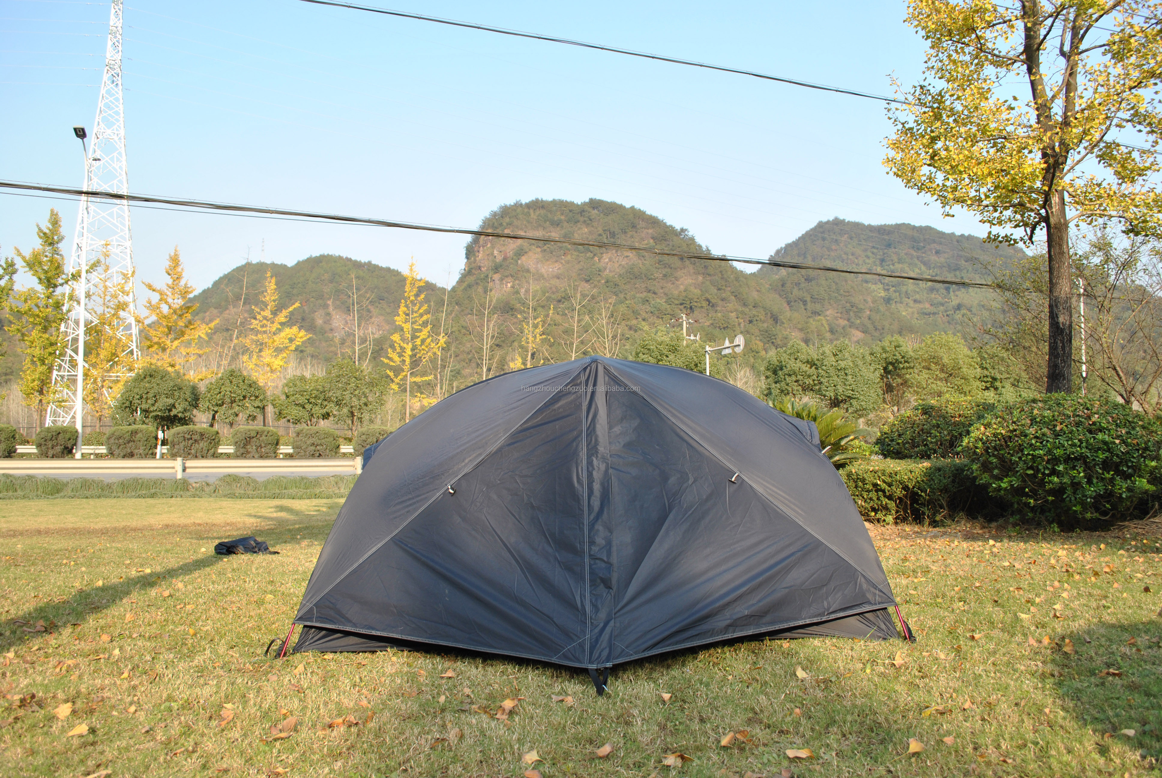 Cheap Goat Tents Black tent,Ultralight 2 Person 20D Silicone Nylon camping tent,CZX 435B Black MSR Hubaba NX 2 Person tent with footprint Tents 
